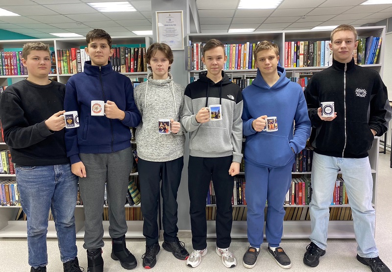 Для учащихся 9 &laquo;К&raquo; класса МБОУ СШ №7 прошел мастер-класс "Сублимационная печать на кружке"