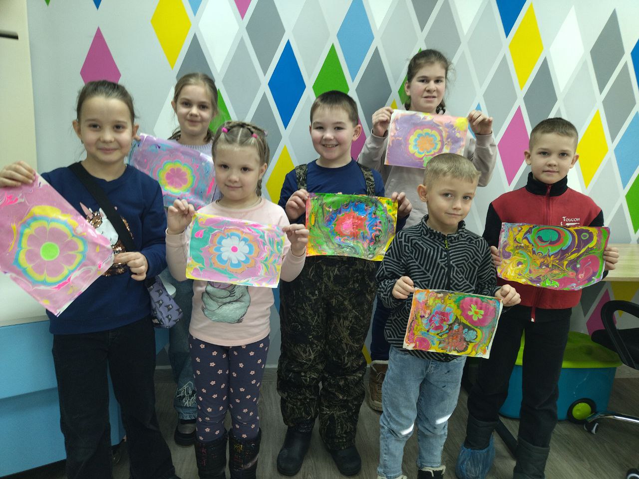 Эбру - рисование на воде.