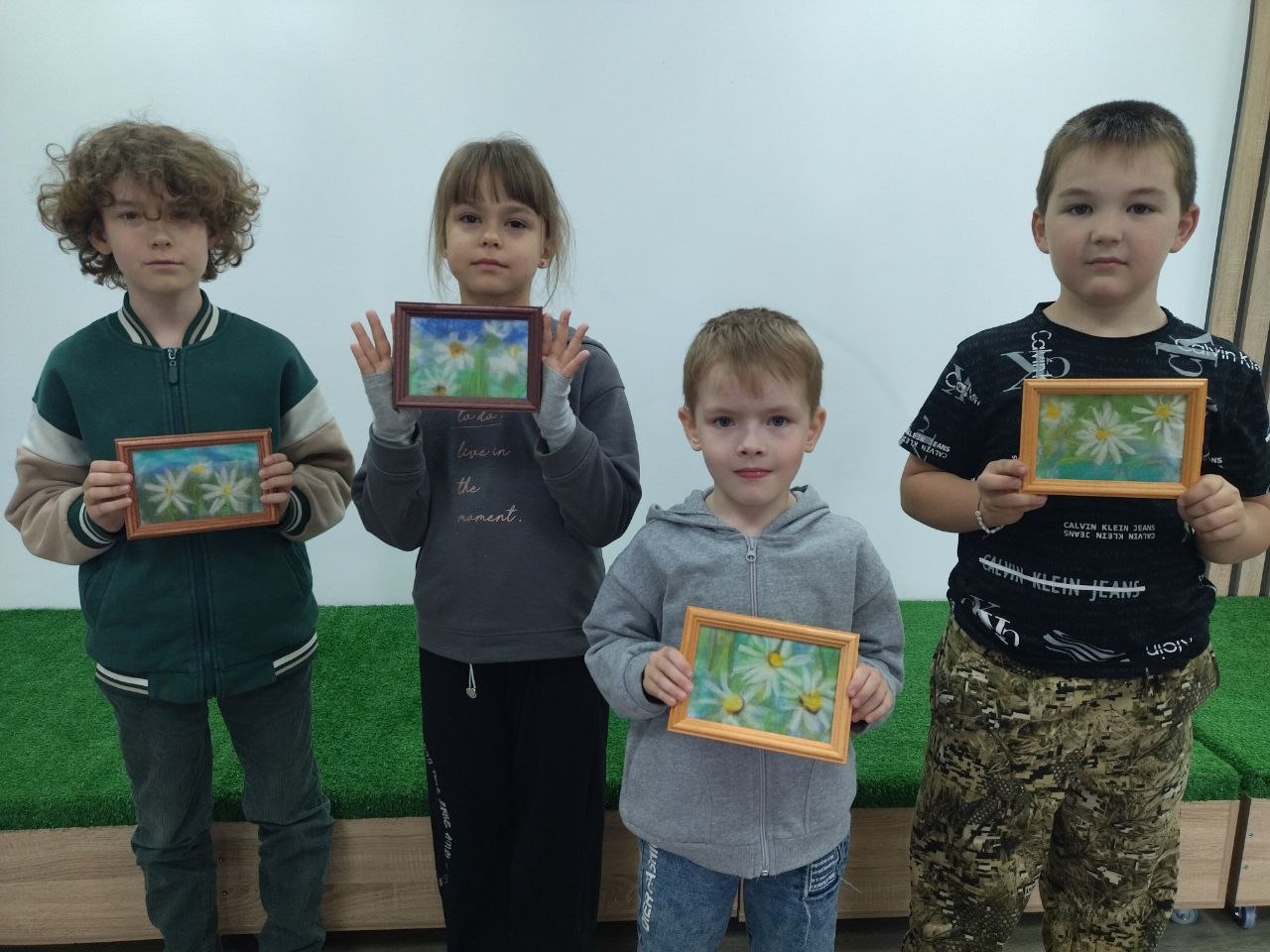 Мастер-класс "Ромашка на счастье".