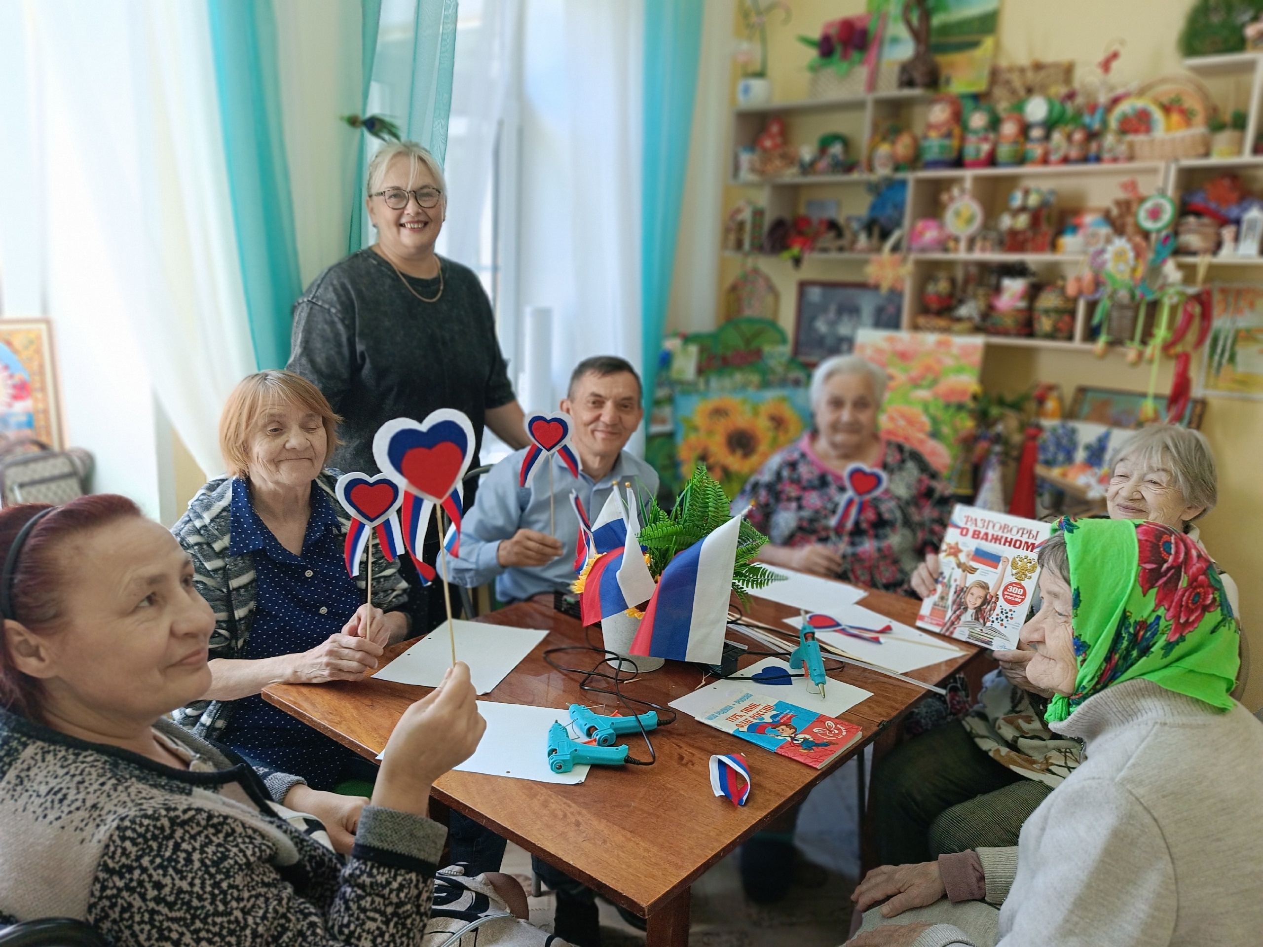 Мастер-класс "Сердце Триколор".