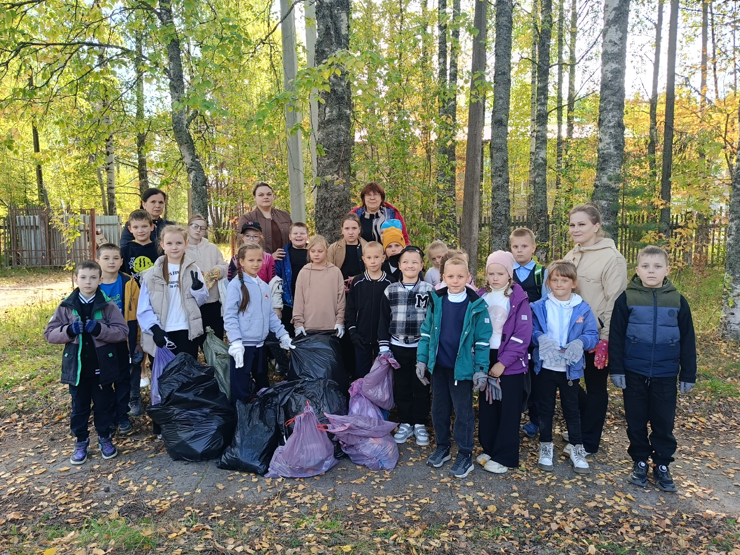 Зеленая Россия" в мкр. Каргополь-2 наводим порядок и заботимся о природе!