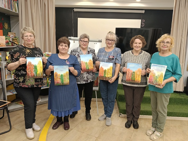 Мастер- класс по рисованию акварелью «Уж небо осенью дышало…».