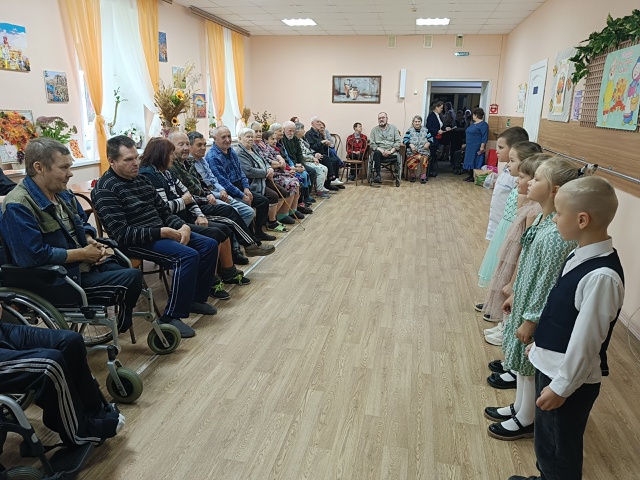 Концерт, посвященный Дню пожилого человека.