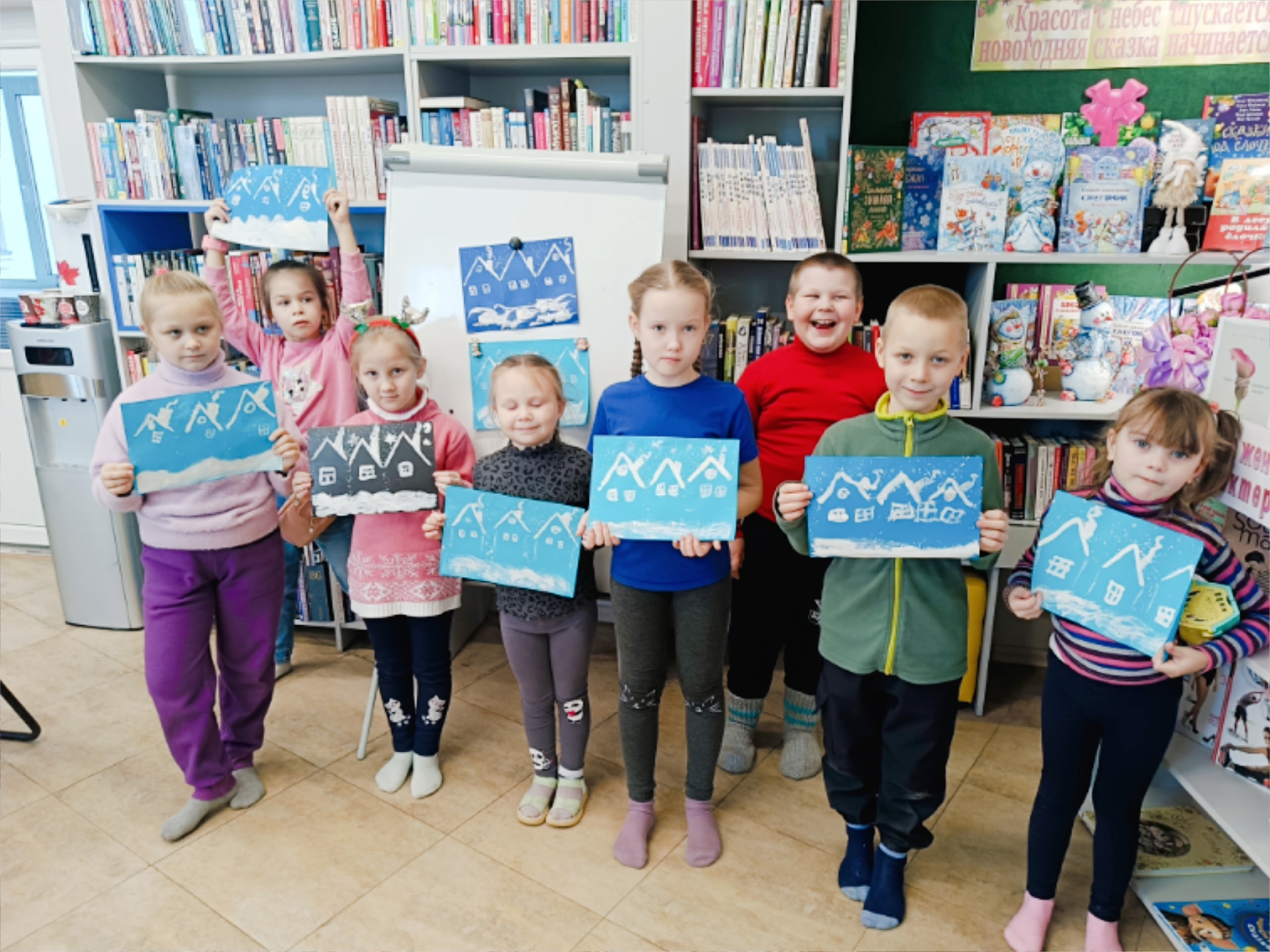 Снежные домики в клубе "Чудо-творение".