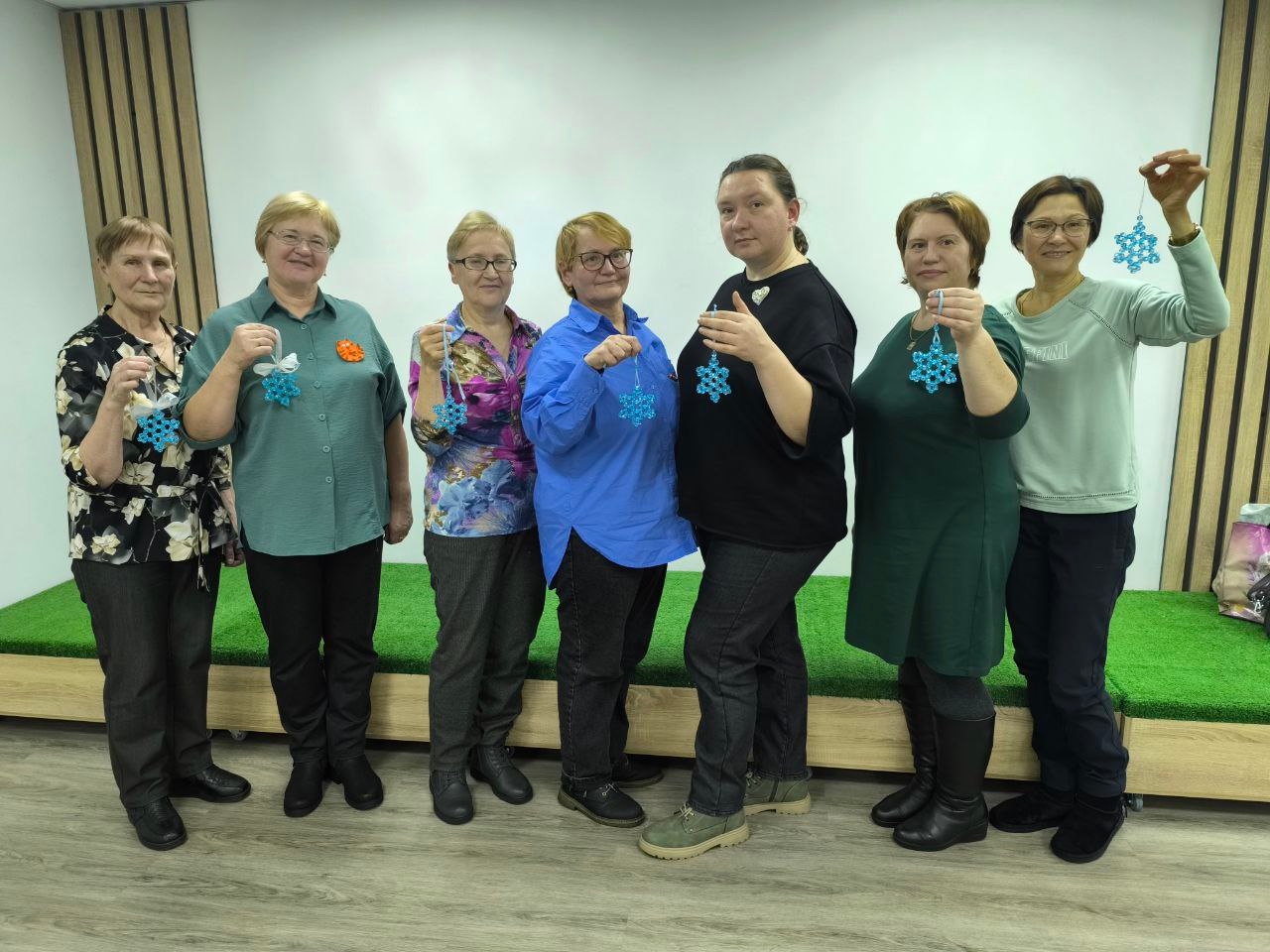 Мастер-класс "Снежинка".