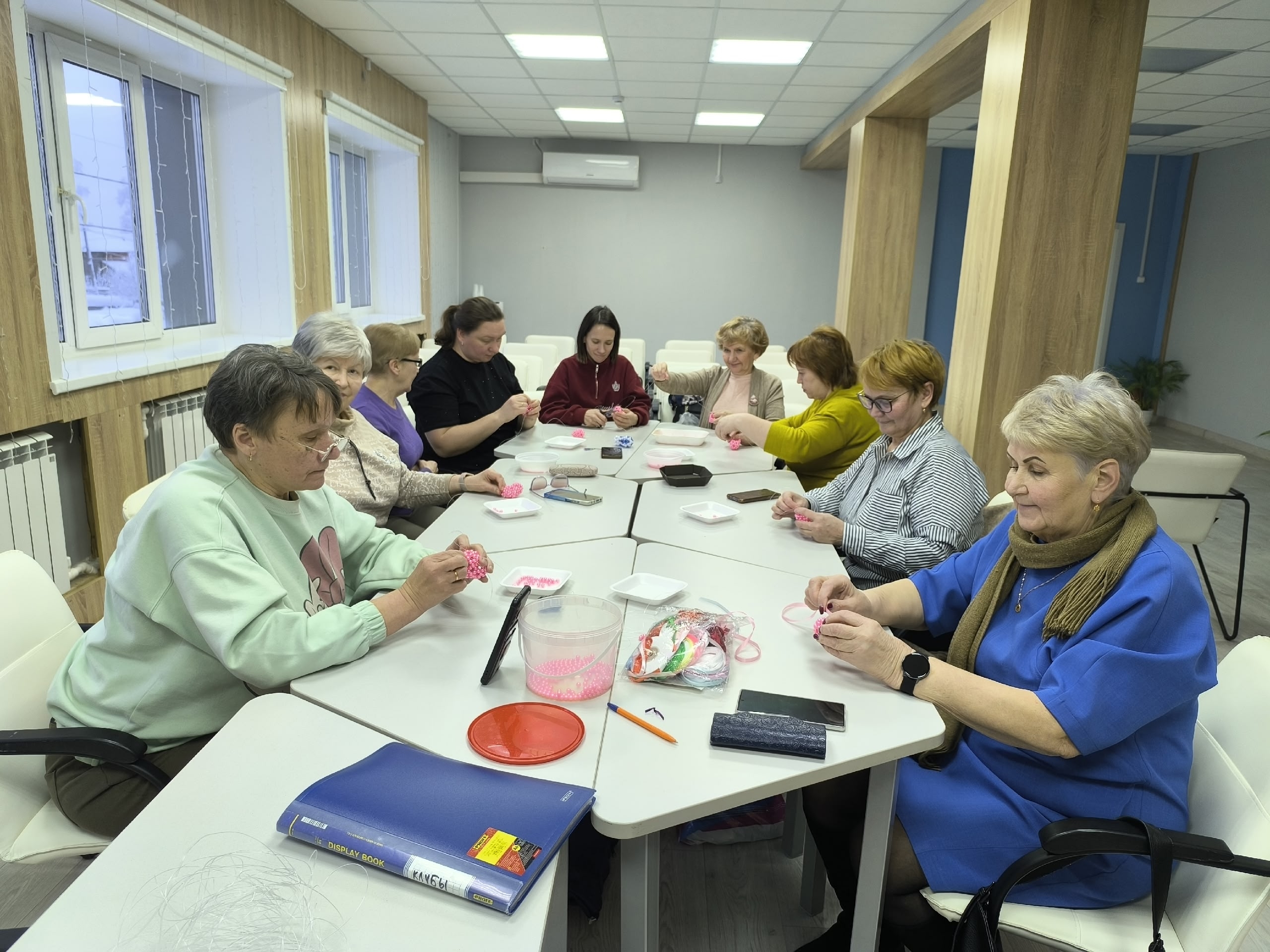 Мастер-класс "Объемное сердце из бусин".