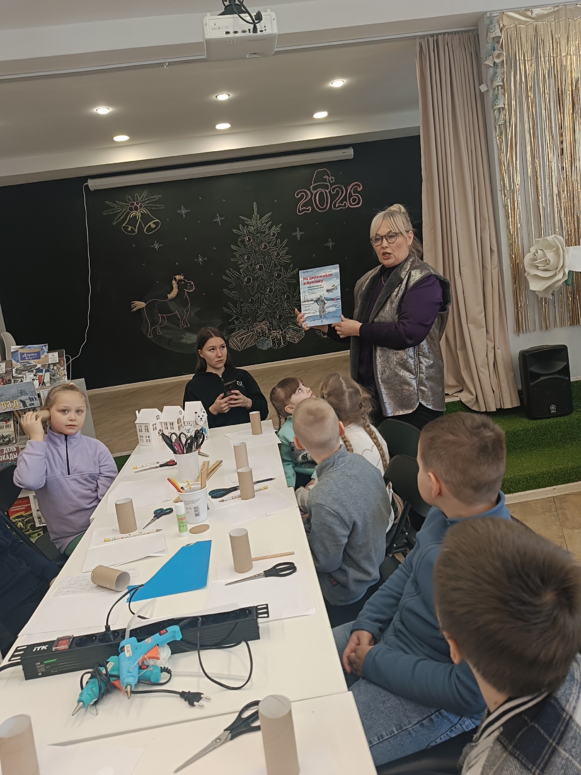 Мастер‑класс по бумагопластике «Полярный мишка» в детском клубе «Чудо‑творение».