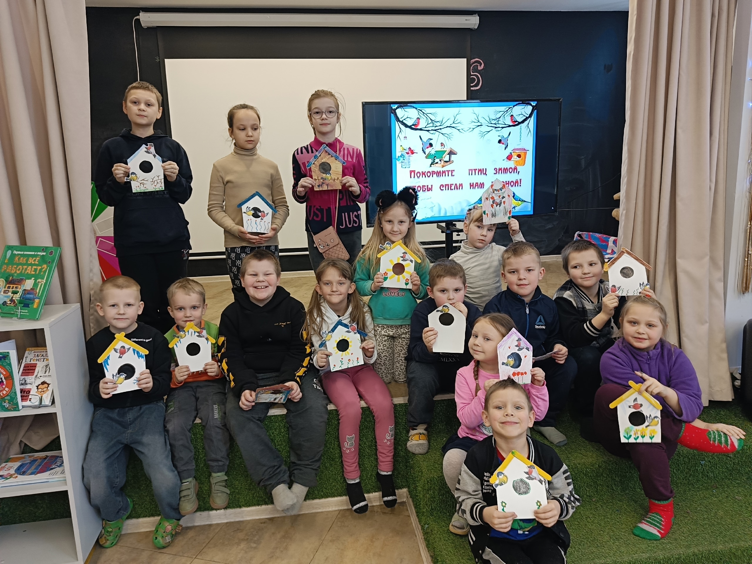 Мастер‑класс в детском клубе &laquo;Чудо‑творение&raquo;.