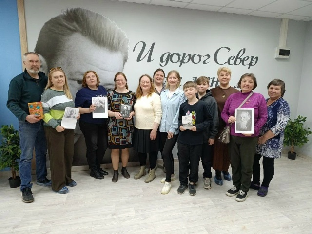 В Литературном кафе состоялась встреча, посвященная северному писателю Борису Шергину.